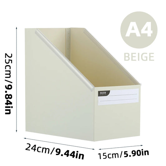 A4 Desktop Stationery Holder – Kids’ Room Organizer for School Suppli