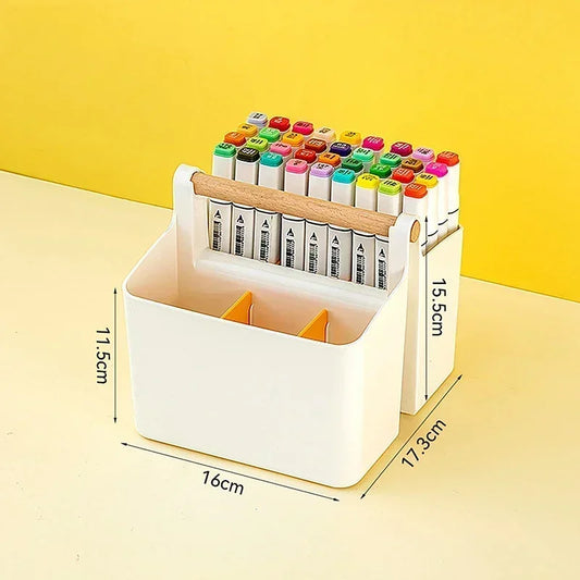 Portable Pen & Marker Holder – Kids’ Room Organizer for Art Supplies & Stationery