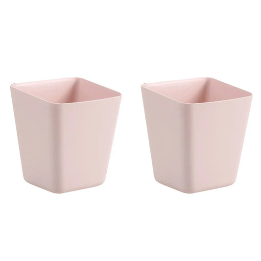 2-Pack Hanging Wall Buckets – Kids’ Room Storage for Toys, Art Supplies & Accessories