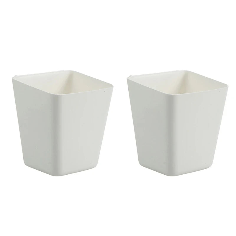 2-Pack Hanging Wall Buckets – Kids’ Room Storage for Toys, Art Supplies & Accessories