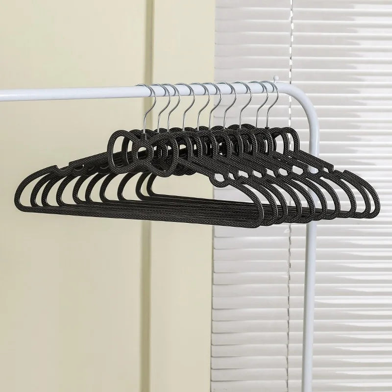 10PCS Kids & Adult Clothes Hangers – Heart-Shaped Durable ABS Hangers for Children’s Room