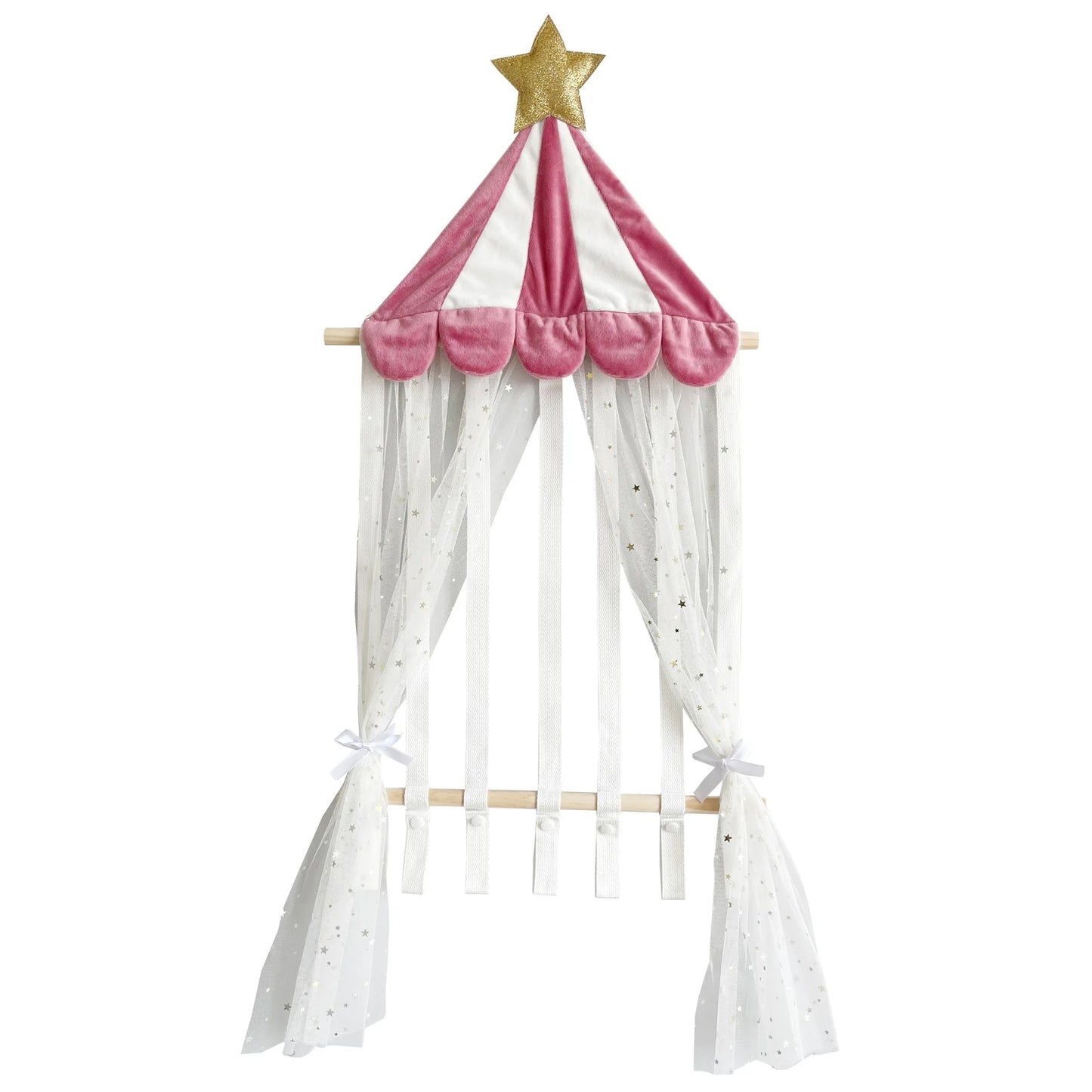 Wall-Mounted Headband & Hair Accessories Organizer – Kids’ Room Storage for Girls