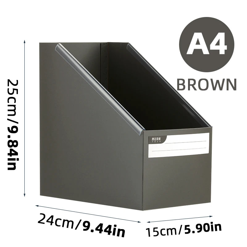 A4 Desktop Stationery Holder – Kids’ Room Organizer for School Suppli