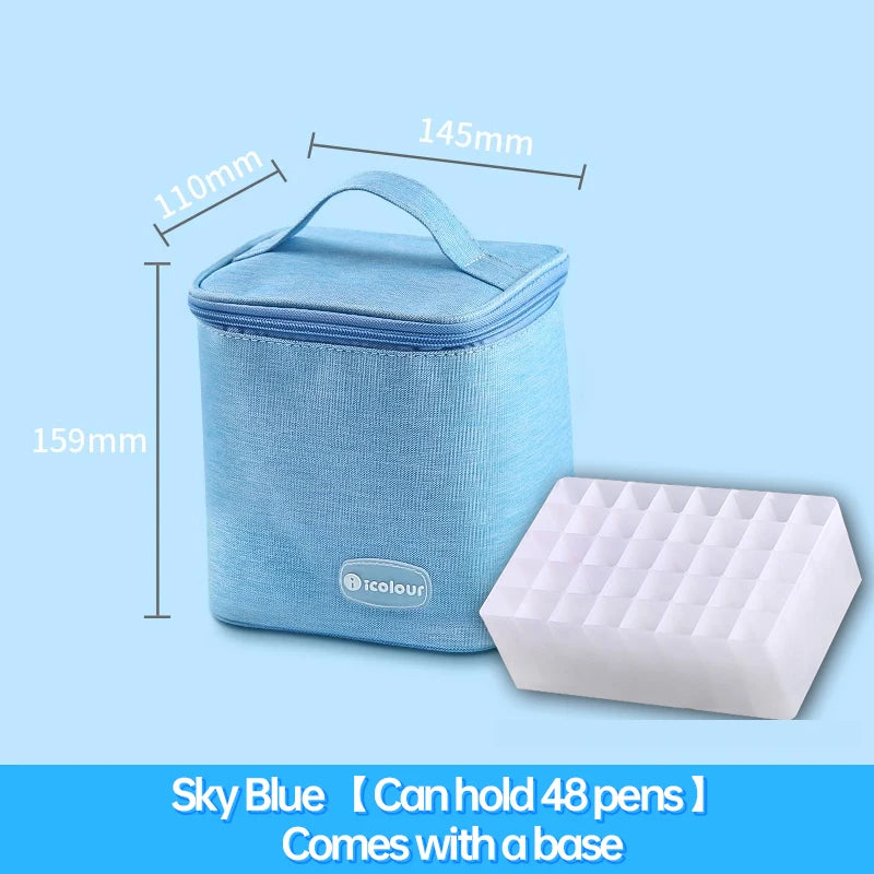 iColour Marker Pen Storage Case – Kids’ Room Art Organizer