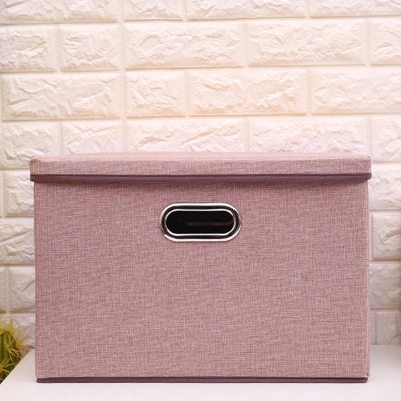 Foldable Non-Woven Fabric Storage Cube – Organizer for Kids’ Toys, Clothes & Nursery Essentials