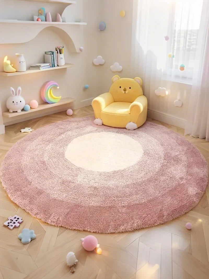 Soft & Cozy Round Rug for Kids’ Room – Warmth, Comfort, and Safety