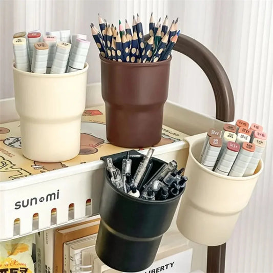 Plastic Hanging Pen & Pencil Holder – Kids’ Room Organizer for Art Supplies & Toys