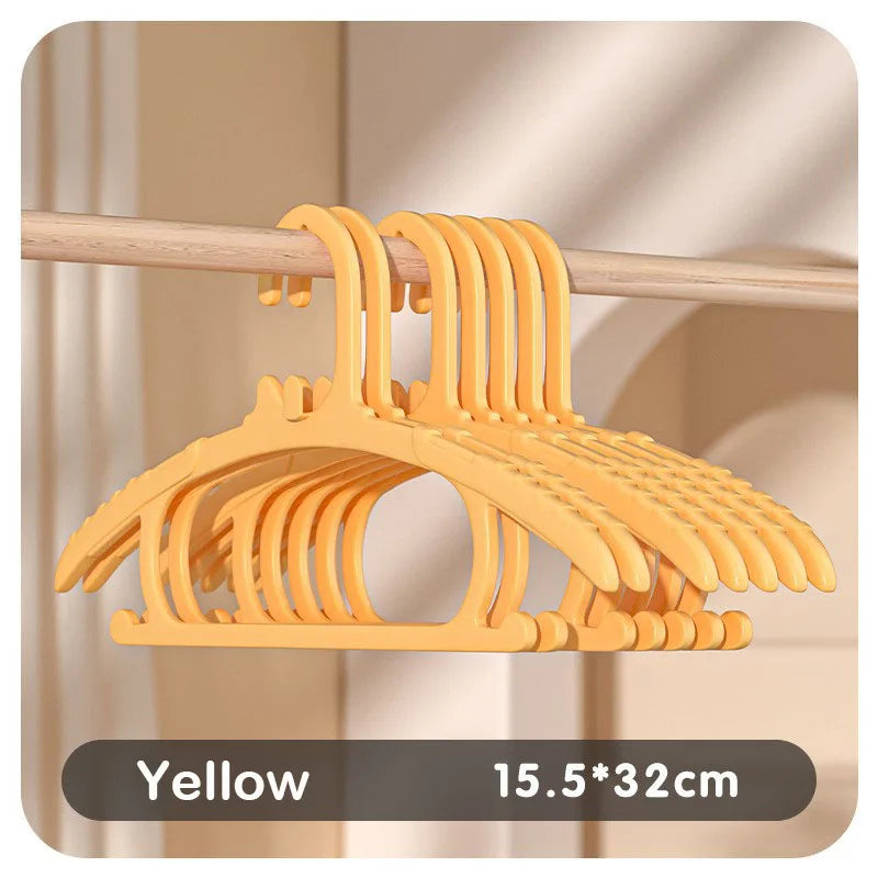Non-Slip Kids Clothes Hangers – No-Marks, Child-Friendly Closet Organizer