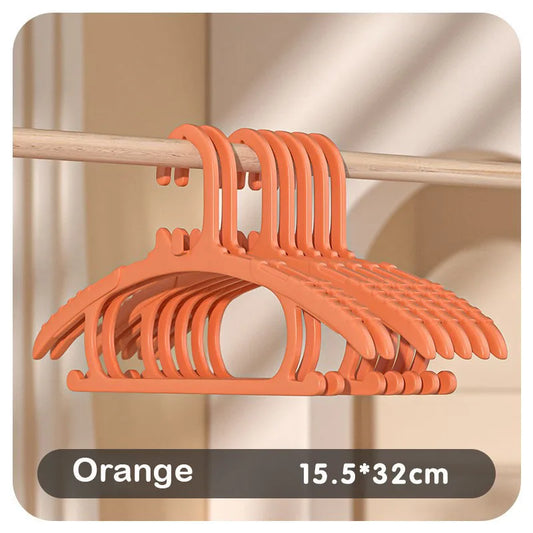 Non-Slip Kids Clothes Hangers – No-Marks, Child-Friendly Closet Organizer