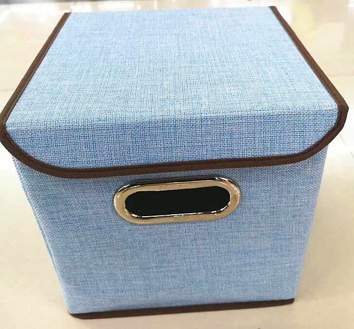 Foldable Non-Woven Fabric Storage Cube – Organizer for Kids’ Toys, Clothes & Nursery Essentials