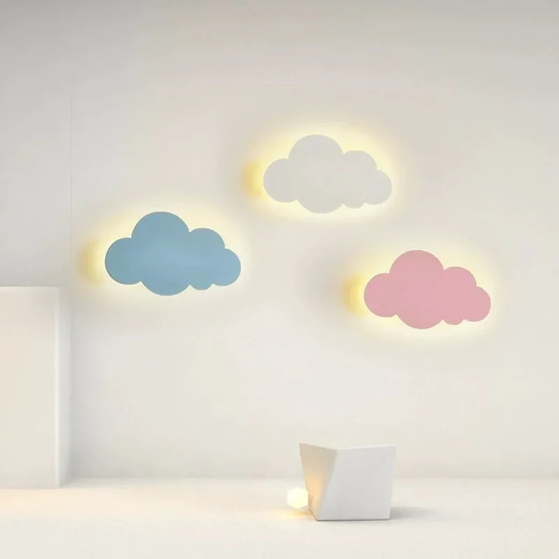 Brighten Your Child’s Room with a Nordic Cloud LED Wall Lamp