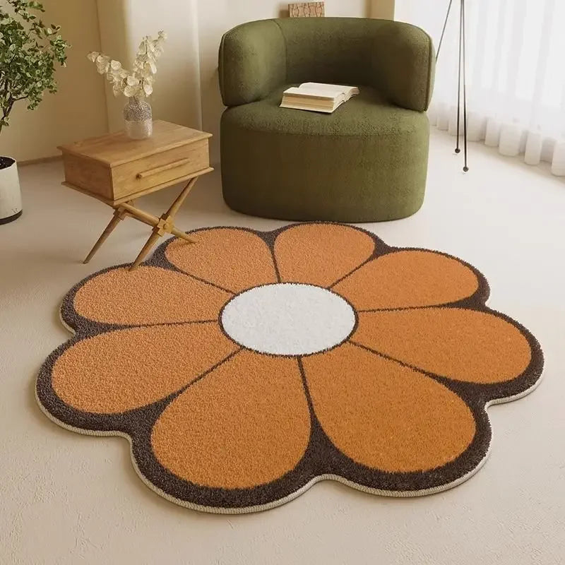 Modern Minimalist Kids’ Room Carpet – Soft, Fluffy, and Durable Floor Rug