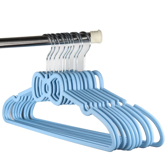 10PCS Kids & Adult Clothes Hangers – Heart-Shaped Durable ABS Hangers for Children’s Room