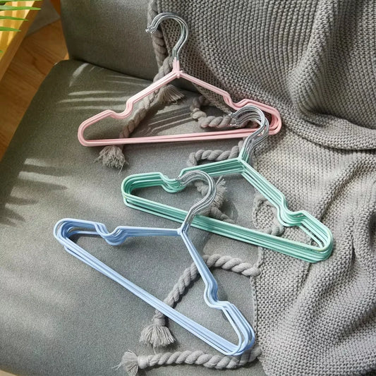 10pcs Non-Slip Kids & Adult Clothes Hangers – Durable Closet Organizer