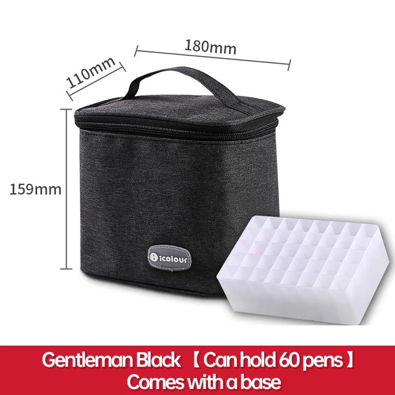 iColour Marker Pen Storage Case – Kids’ Room Art Organizer