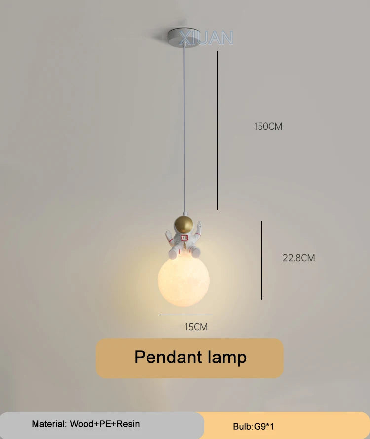 Cartoon Bear, Rabbit & Moon LED Wall Lamp – Kids’ Bedroom Night Light & Nursery Decor