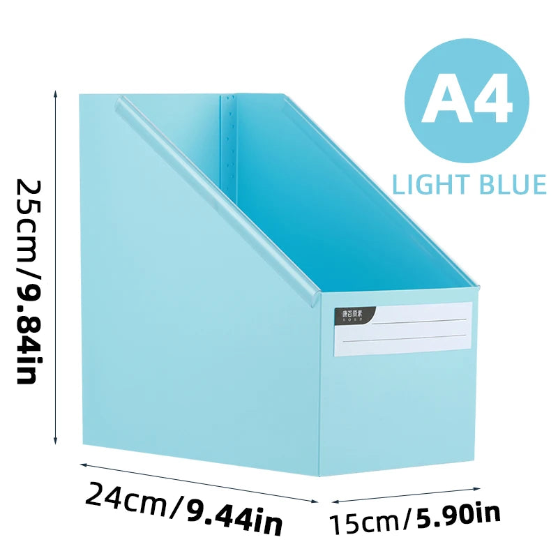 A4 Desktop Stationery Holder – Kids’ Room Organizer for School Suppli