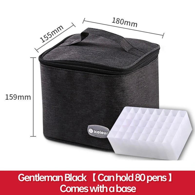 iColour Marker Pen Storage Case – Kids’ Room Art Organizer