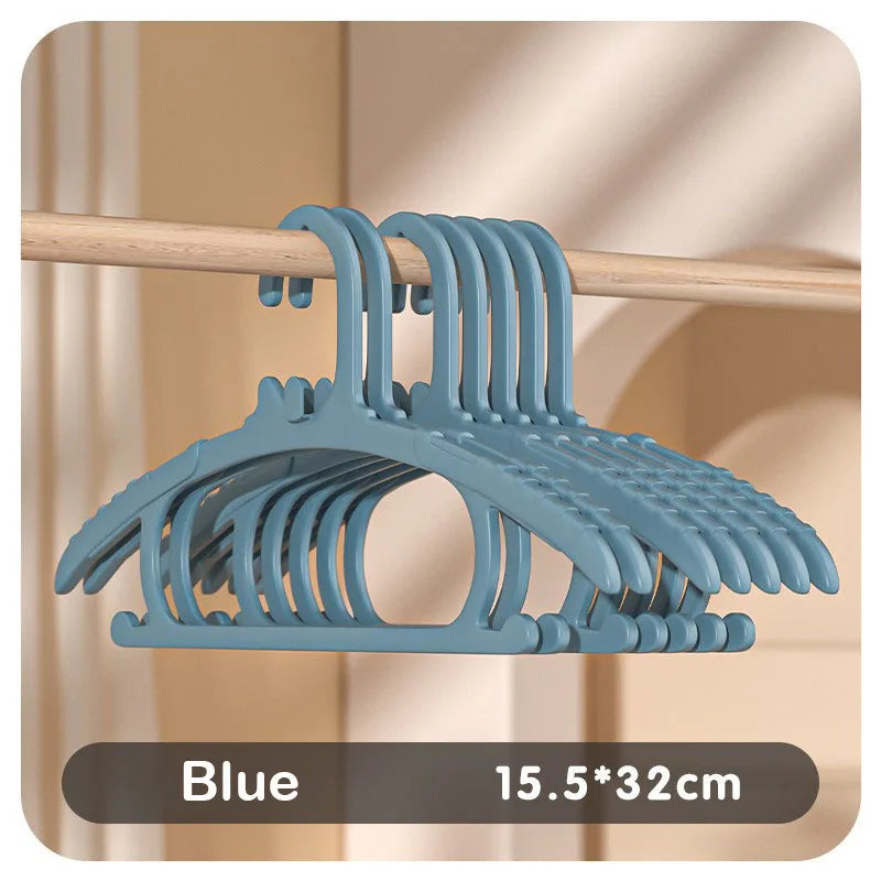 Non-Slip Kids Clothes Hangers – No-Marks, Child-Friendly Closet Organizer