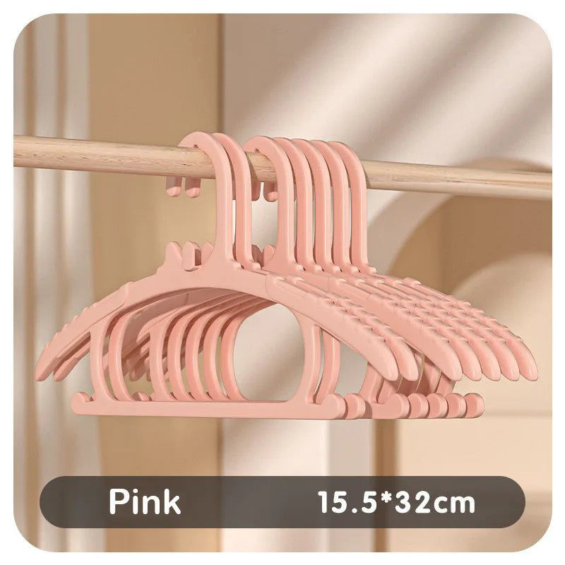 Non-Slip Kids Clothes Hangers – No-Marks, Child-Friendly Closet Organizer