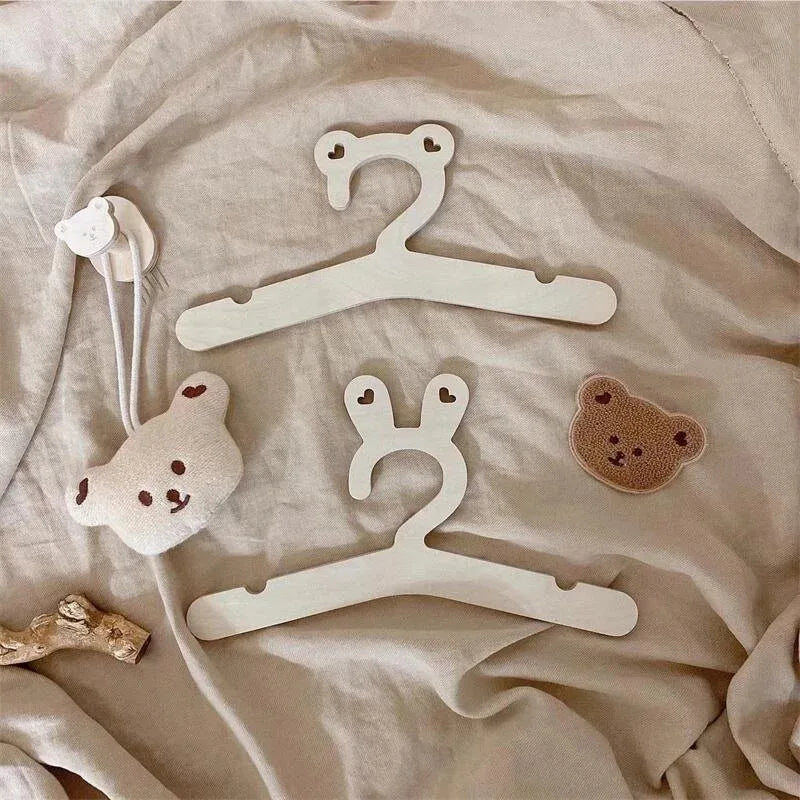 Wooden Baby Clothes Hangers – Cute & Functional Nursery Organizer