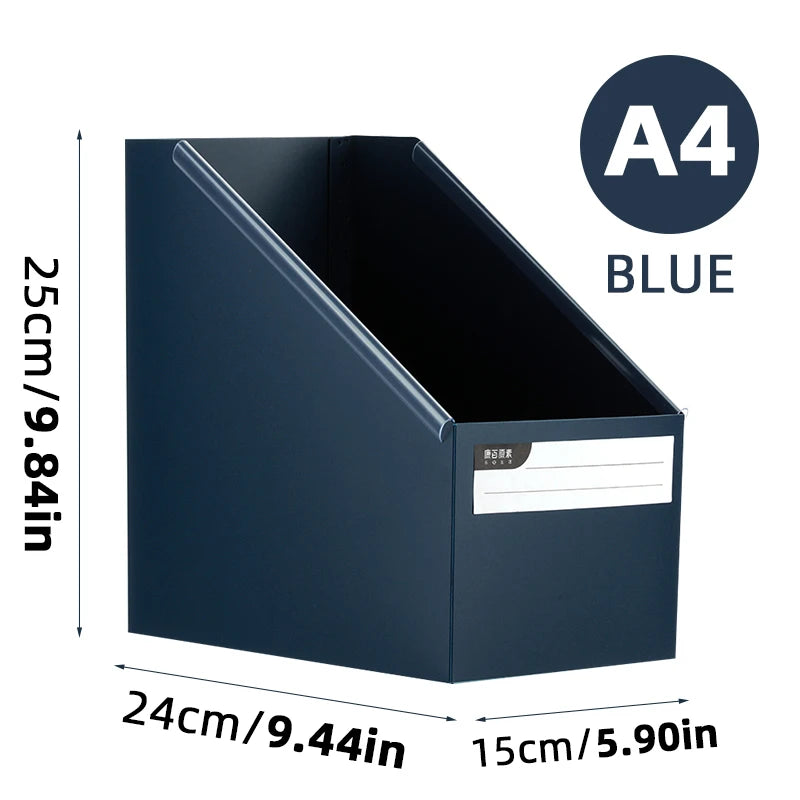 A4 Desktop Stationery Holder – Kids’ Room Organizer for School Suppli