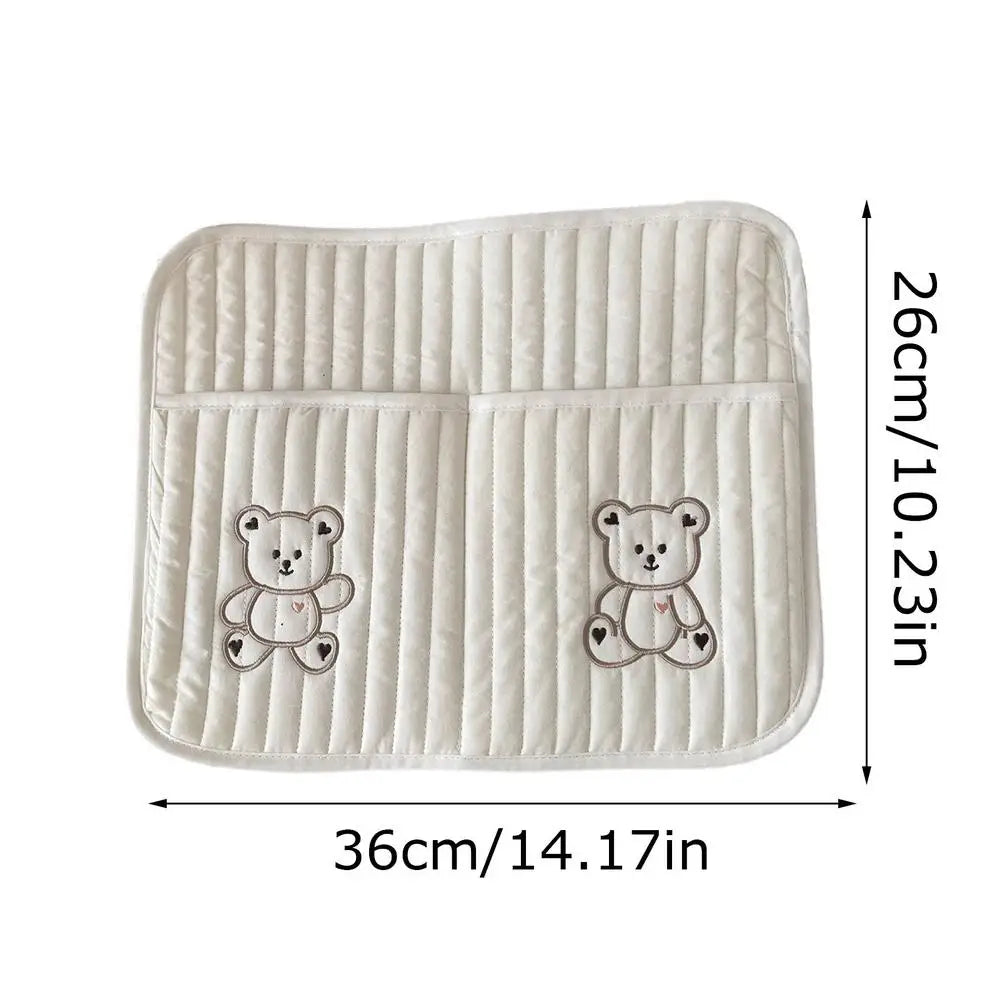 Kids Nursery Crib Organizer – Multi-Purpose Hanging Storage Bag for Diapers & Toys