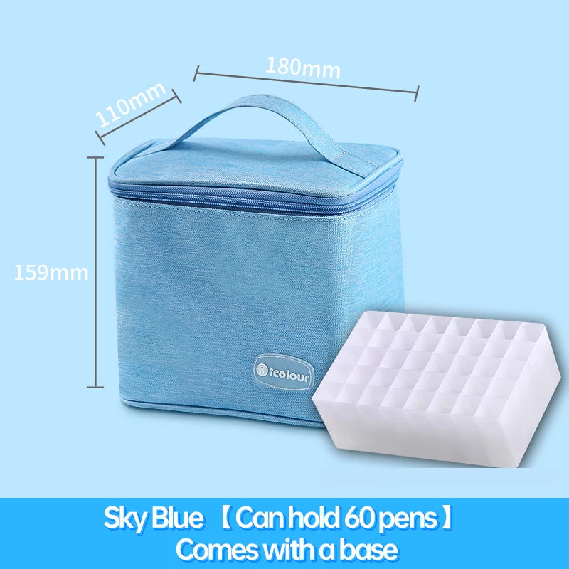 iColour Marker Pen Storage Case – Kids’ Room Art Organizer