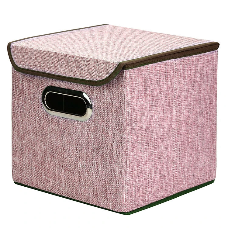 Foldable Non-Woven Fabric Storage Cube – Organizer for Kids’ Toys, Clothes & Nursery Essentials