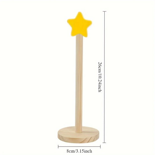 Wooden Desktop Hair & Jewelry Organizer – Kids’ Room Storage for Hairbands, Bracelets & Small Accessories