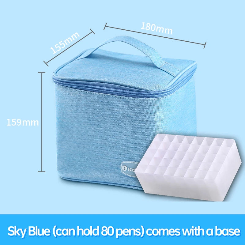 iColour Marker Pen Storage Case – Kids’ Room Art Organizer